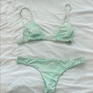Roxy Palm Tree Dreams Bikini Set Smalll
